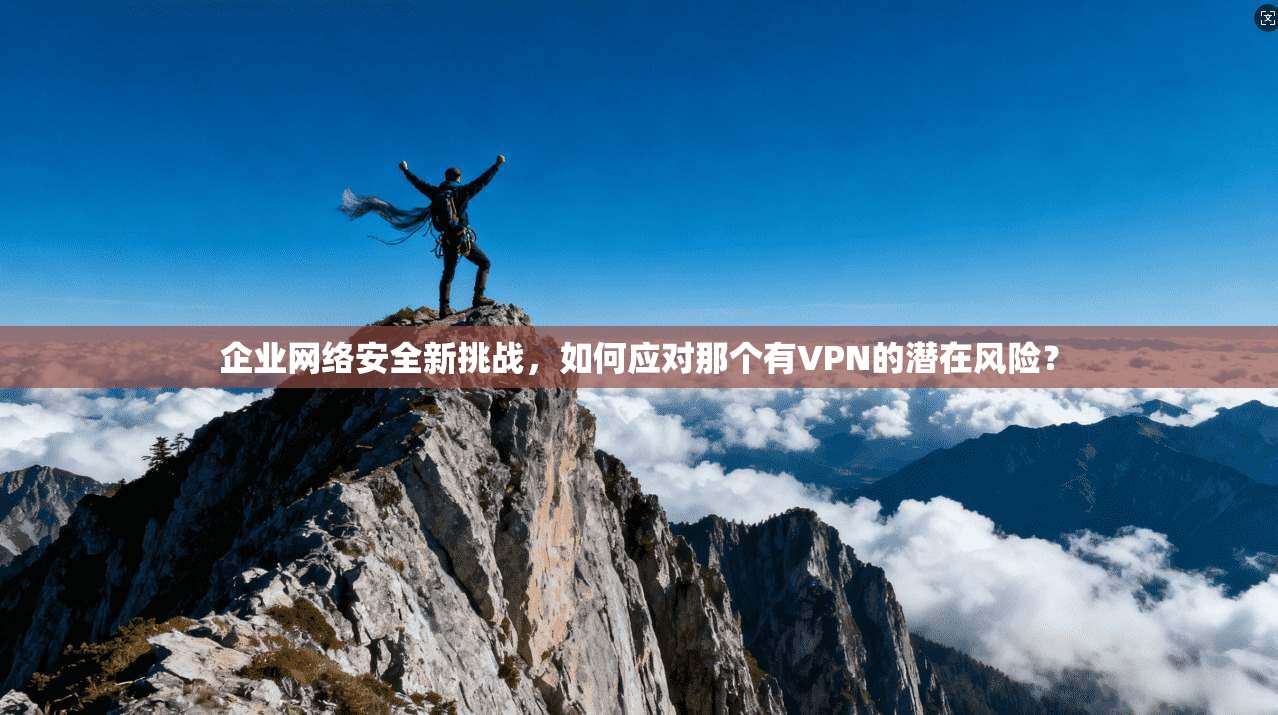 企业网络安全新挑战，如何应对那个有VPN的潜在风险？