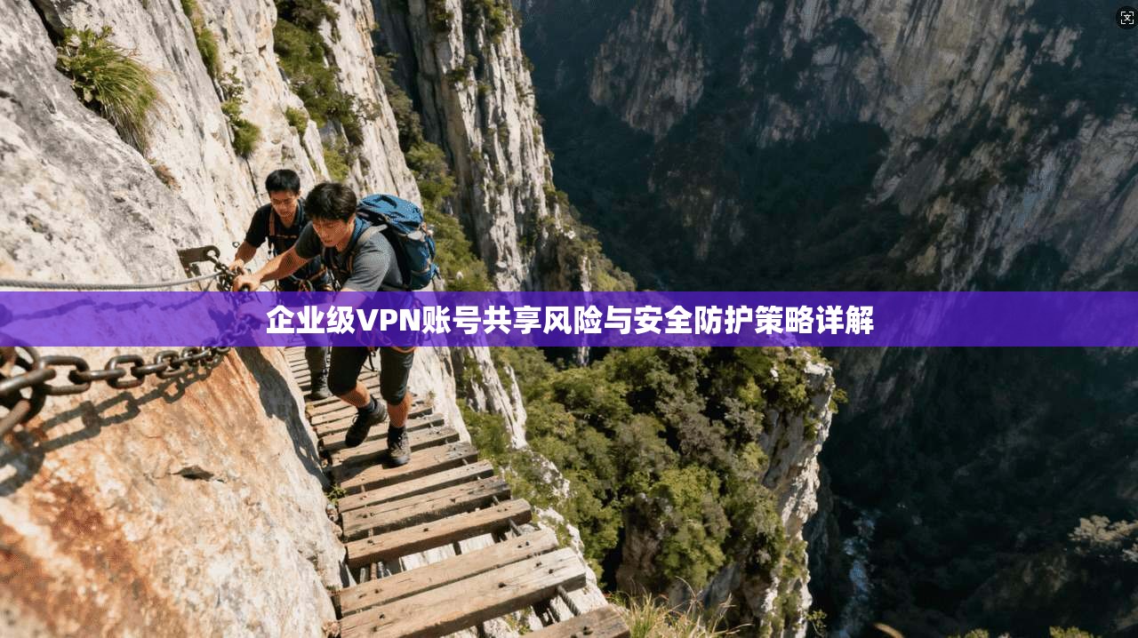 企业级VPN账号共享风险与安全防护策略详解