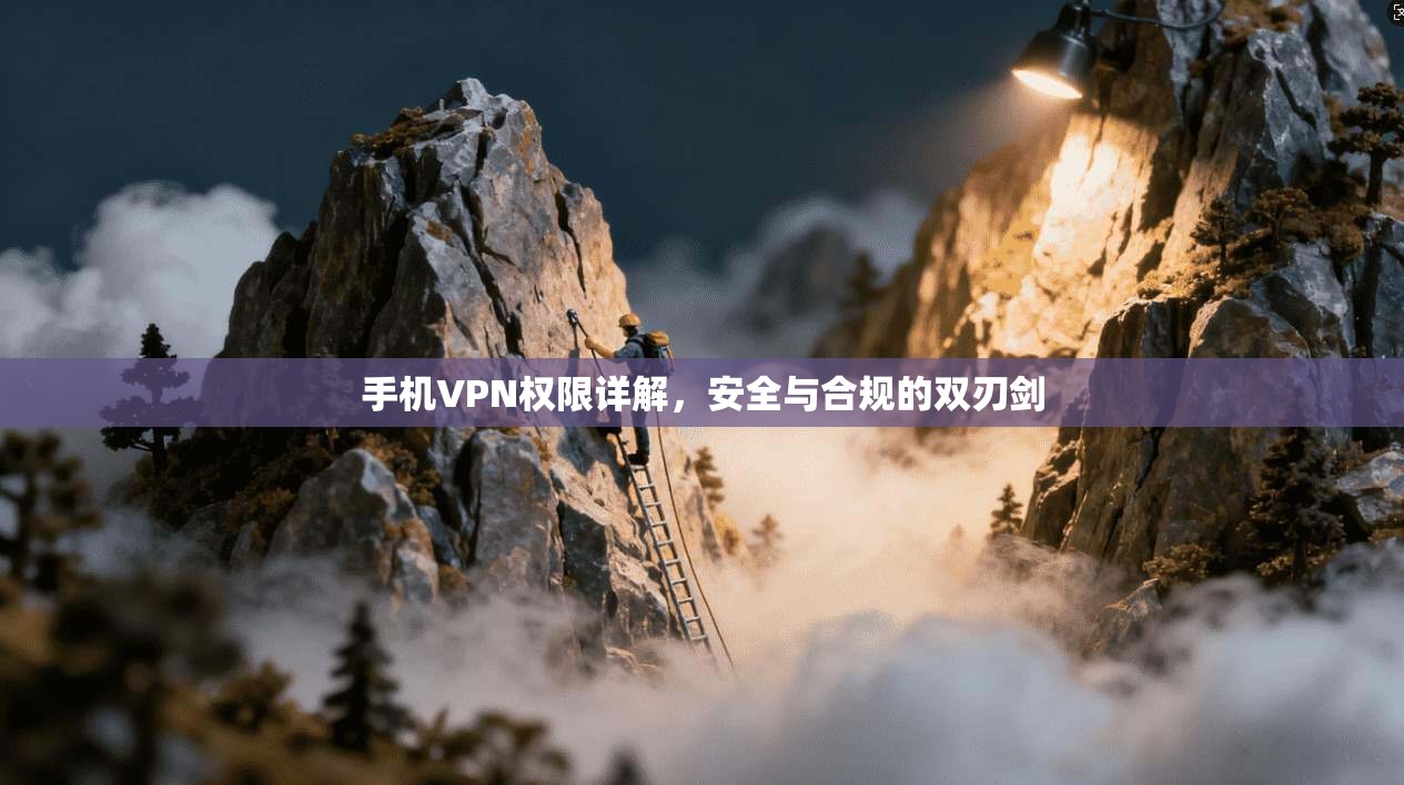手机VPN权限详解，安全与合规的双刃剑