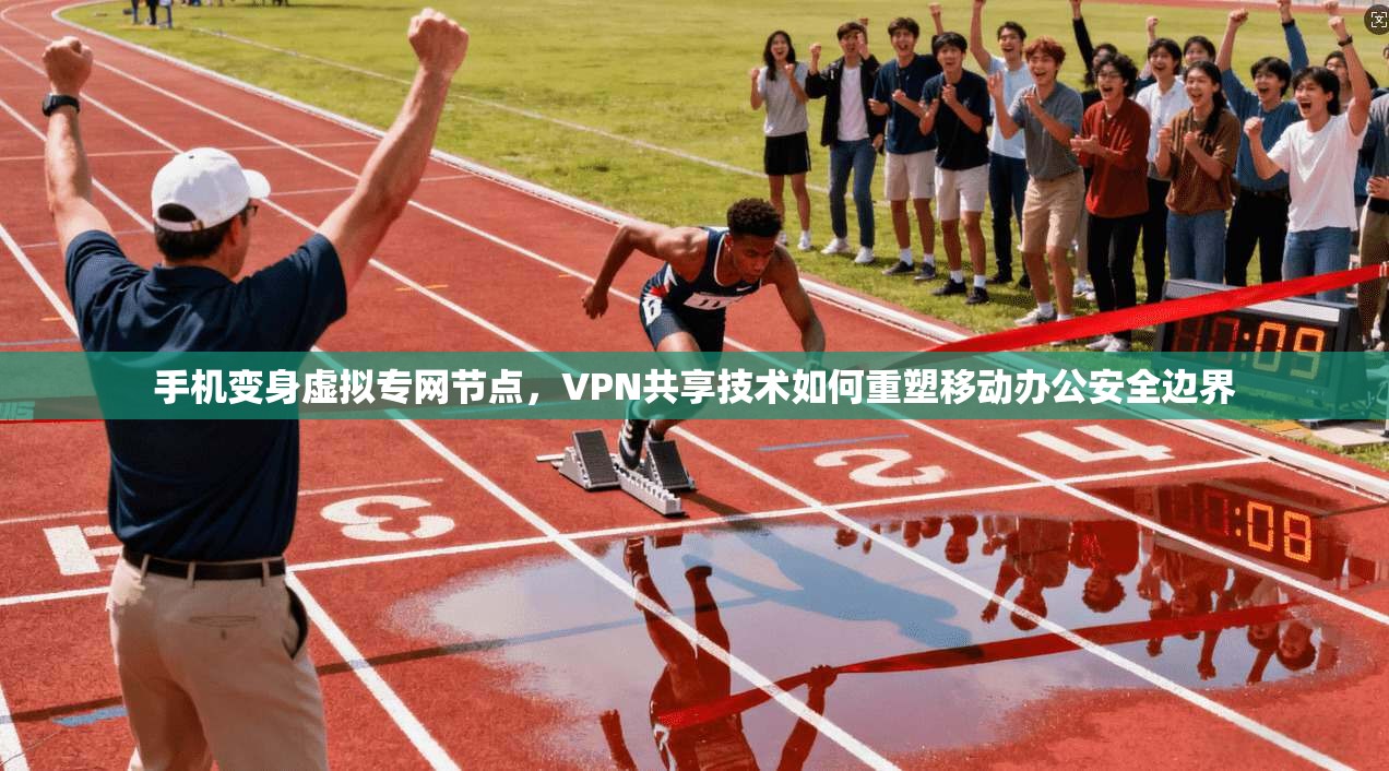手机变身虚拟专网节点,VPN共享技术如何重塑移动办公安全边界
