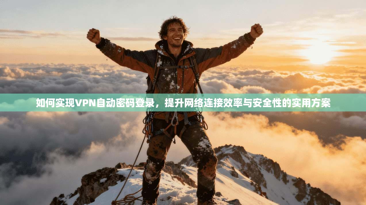 如何实现VPN自动密码登录,提升网络连接效率与安全性的实用方案